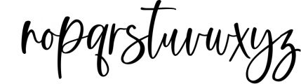 Auristela Script Font LOWERCASE