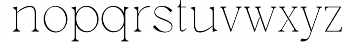 Austen - Aesthetic Serif Font 1 Font LOWERCASE