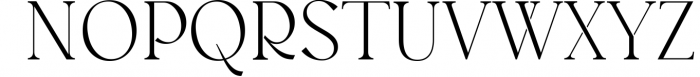 Austen - Aesthetic Serif Font 2 Font UPPERCASE