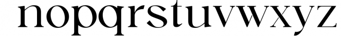 Austen - Aesthetic Serif Font 7 Font LOWERCASE
