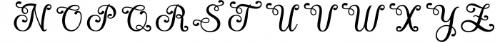 Austin - Modern Calligraphy 1 Font UPPERCASE