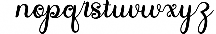 Austin - Modern Calligraphy 1 Font LOWERCASE