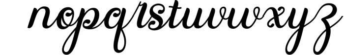 Austin - Modern Calligraphy Font LOWERCASE