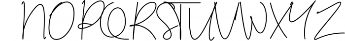 Austin Pen - Signature Monoline Font UPPERCASE