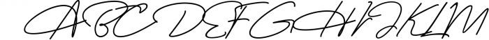 Austin Signature Font 1 Font UPPERCASE