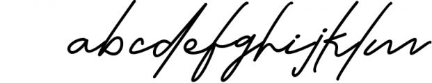 Austin Signature Font Font LOWERCASE