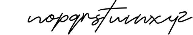 Austin Signature Font Font LOWERCASE