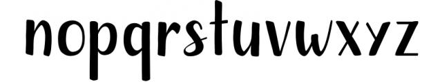 Austra Extended Brush Font Font LOWERCASE