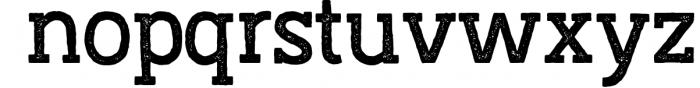 Austral Slab *Complete Family 2 Font LOWERCASE