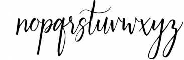Australis - handwritten font 1 Font LOWERCASE