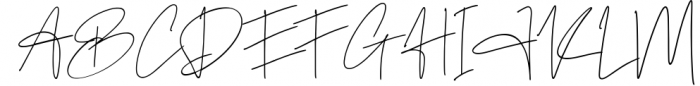 Author Signature Font Font UPPERCASE