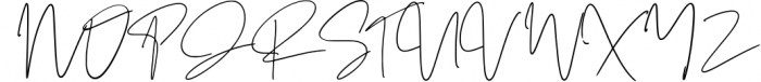 Author Signature Font Font UPPERCASE