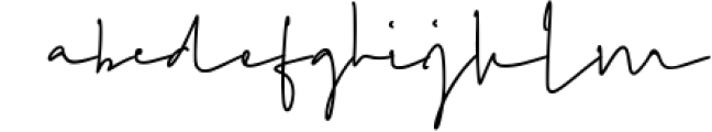 Author Signature Font Font LOWERCASE