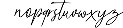 Authorians Signature Font Font LOWERCASE