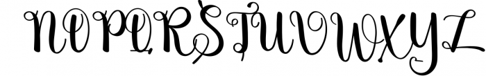 Autography - Modern Script Font Font UPPERCASE