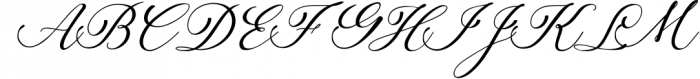 Auttan Script Calligraphy Font 1 Font UPPERCASE