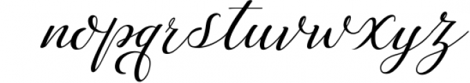 Auttan Script Calligraphy Font 1 Font LOWERCASE