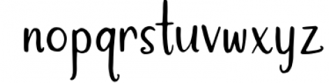 Autumn Love Font Duo with Heart Swashes Font LOWERCASE