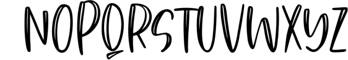 Autumn Sunset - Crafty Handwritten Font Duo 1 Font UPPERCASE