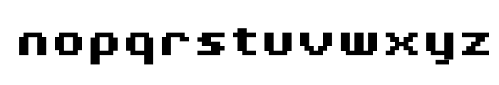 AuX DotBitC Xtra Bold Font LOWERCASE