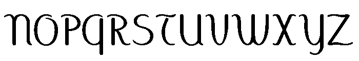 Aubade Expanded Font UPPERCASE
