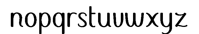 Aubade Expanded Font LOWERCASE