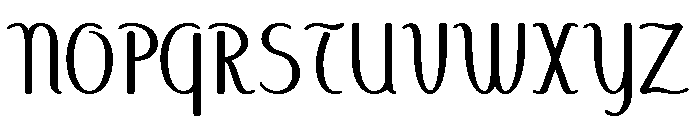 Aubade Regular Font UPPERCASE