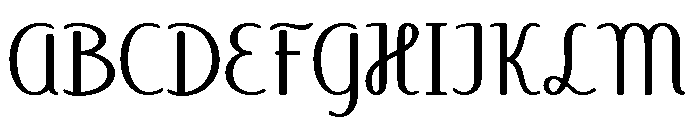 Aubade SemiExpanded Font UPPERCASE