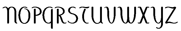 Aubade SemiExpanded Font UPPERCASE