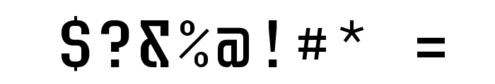 Audimat Mono Font OTHER CHARS