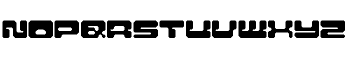 Audio Nugget Regular Font UPPERCASE