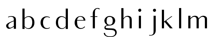 Audrey Normal Font LOWERCASE