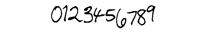 AudreysScribbles Font OTHER CHARS