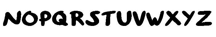 Aufy Font LOWERCASE