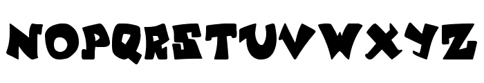 Augmented Funk Regular Font UPPERCASE