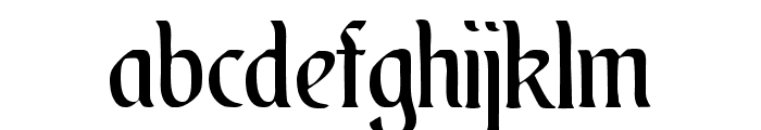 AugsburgerSchriftCAT Font LOWERCASE