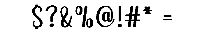 August Signature Font OTHER CHARS