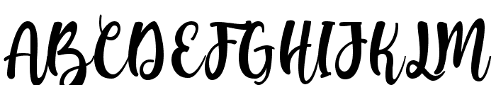 Augustha demo Font UPPERCASE