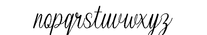 Auloriel Script DEMO Font LOWERCASE