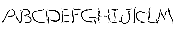 Aumakua Regular Font UPPERCASE