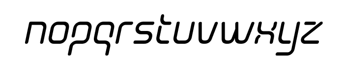 Aunchanted Bold Oblique Font LOWERCASE