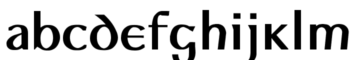 Auptimagh AH Font LOWERCASE