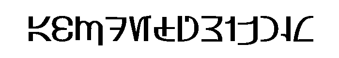 Aurebesh_Rodian FONT