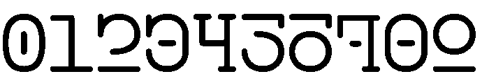 Aurebesh_Typewriter Font OTHER CHARS