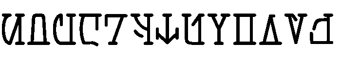 Aurebesh_Typewriter Font UPPERCASE
