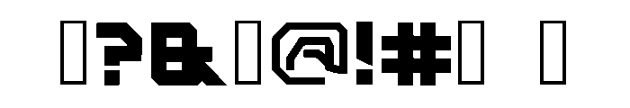 Aurebesh_english Regular Font OTHER CHARS
