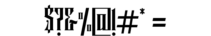 Aurel shine Regular Font OTHER CHARS