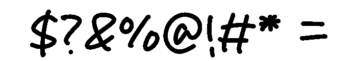 Aurelia Emiko Font OTHER CHARS