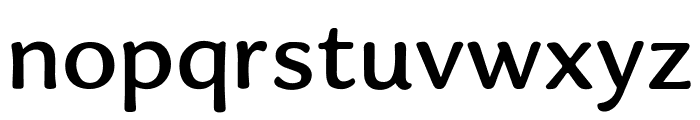 Aurelia Sunlight Free Regular Font LOWERCASE