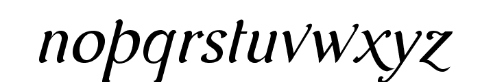 AurelisADFNo2Std-Italic Font LOWERCASE